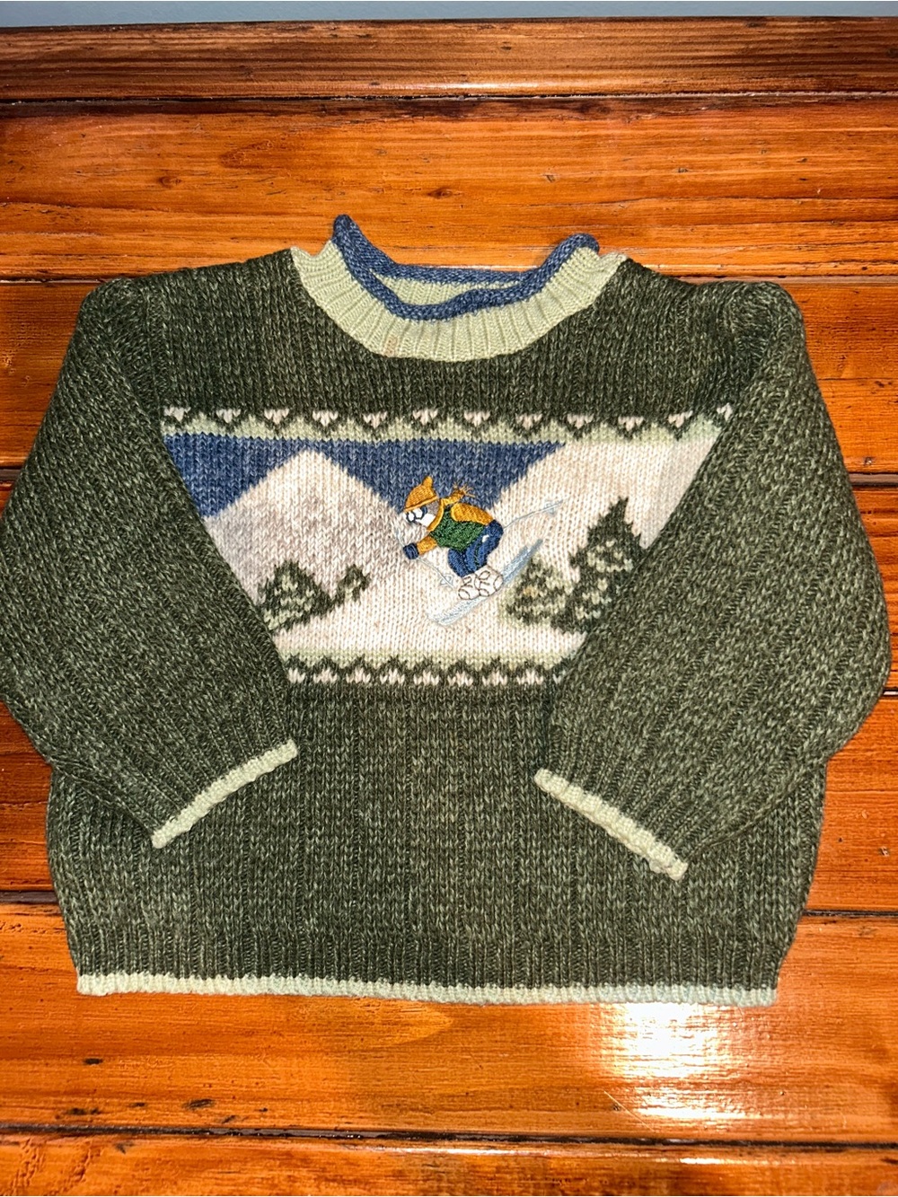 Vintage Knitted Sweater - 18 Months